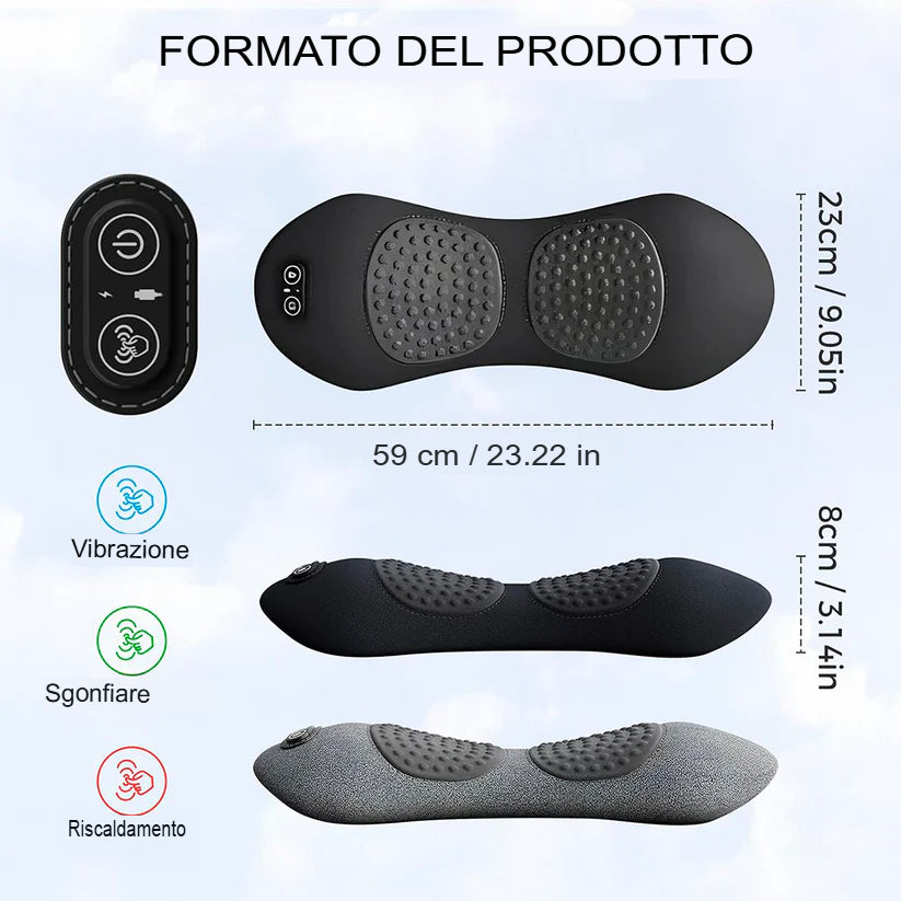 Navyo - Dispositivo massaggiante 3 in 1 per la schiena