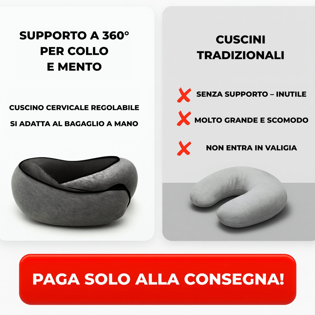 Cuscino da viaggio Navyo™