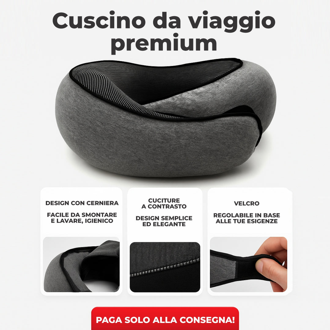 Cuscino da viaggio Navyo™