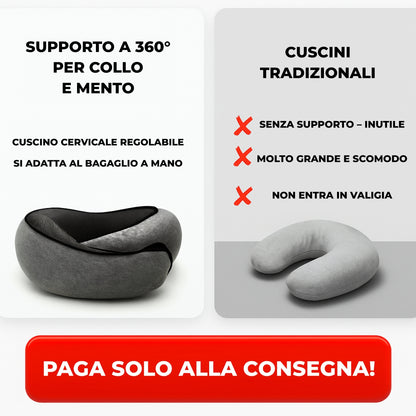 Cuscino da viaggio Navyo™